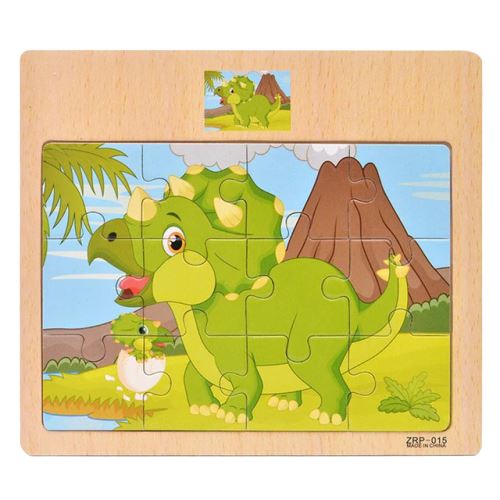 Puzzle Éducatif Dinosaure