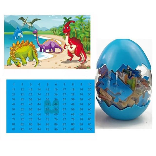 Oeuf de Dinosaure Bois Puzzle